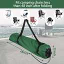 Xxerciz Camping Chair Replacement Bag 48 Inches Folding Chair Carry With Adjustable Shoulder Strap Nylon Storage Tent Heavy Duty for Travel Camping Sports (Exclude Chair), 48X11 inches