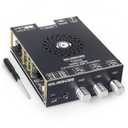 T300HS Amplifier Board with Treble and Bass Control, DC 9-24V, BT and AUX Inputs, 2.0 Channel Stereo AMP Board for DIY Wireless Speakers, Password Free