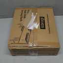 Over The Sink Dish Drying Rack - Adjustable 2 Tier Large Capacity Stainless Steel Drainer with Cutlery & Utensil Holders, Kitchen Storage & Organization, 30"-33.9" L x 11" W x 21.5" H, Black (Standard - 3 Baskets)