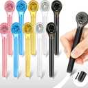 10 Pack Correction Tape Pen Correctional Ink Tape Push Pull Protective, Easy to Use Applicator for School Office Supplies, 0.2 x 236 Inch (Bright Color)