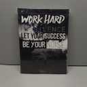 BWSPACE Inspirational Wall Art Motivational Quotes Success Wall Art Decor for Bedroom Office Living Room Stretched and Framed Ready to Hang (36"W x 16"H)