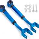 KSP Rear Camber Arms/kits, Adjustable Toe -2.00 to +2.00 Camber -3.00 to +3.00 Suspesnion Arm fits 350Z 370Z Altima G35 G37 Sedan Coupe, 2PC
