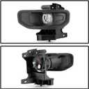 Spyder 5086990 Dodge Ram 2019-2020 1500 Only (Donâ€˜t Fit 2500/3500) OEM Style Halogen Fog Lights W/Universal Switch- Clear
