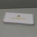 Bathroom Tray for Counter, Oak Wooden 11.2" L Vanity Tray for Jewelry Candle Makeup Perfume, Holder for Coffee Table Decor Bar Silver (11" x 4.3" x 1.5")