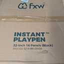 FXW Instant Dog Playpen with RV Step Grid for RV Camping, 24" H, 16 Panels