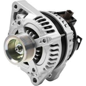 11390N New Alternator Compatible with 2.4L L4 Honda Accord 2008 2009 2010 2011 2012, Acura TSX 2009 2010 2011 2012 2013 2014, Replace# 130A, 12V, CW, 7-Groove Pulley, 11390, 1042105890, 12870