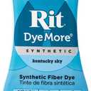 Rit DyeMore 7 Oz. Synthetic Liquid Fiber Dye for Clothing, Dcor, and Crafts  Kentucky Sky (1 Pack)