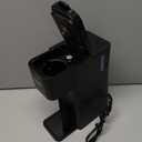 Mini Hot and Iced Coffee Maker Single Serve, for K Cup and Ground, 6 to 14 Oz Brew Sizes, with Recipe Book, for Home, Travel, RV, Office and Dorm, Classic Black (2.0 Version)