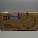 BCAN Rebounder Trampoline for Adult, 40" Fitness Trampoline with Bungees, U Shape Adjustable Foam Handle, Stable & Quiet, Indoor Outdoor Workout-Silver