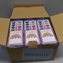 36Pack Heart Watercolor Paint Set with Paintbrush for Kids, Valentines Day Gifts for Kid Prizes Exchange Gifts Valentines Party Favors for Preschool Classroom School