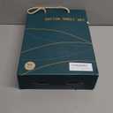 Shilucheng 100% Egyptian Cotton Queen Size Sheets Set - 1000 Thread CountLuxury Cotton Bed SheetsBreathable & Cooling Bedding and Pillow Cases, 16 Inch Deep Pocket - 4 Piece (Dark Grey, Queen)