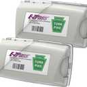 Zeyitian 2 Pack EZ Pass Holder with Super Strong Suction Cups for Windshield. Ezpass Holder Toll Pass Transponder iPass Holder