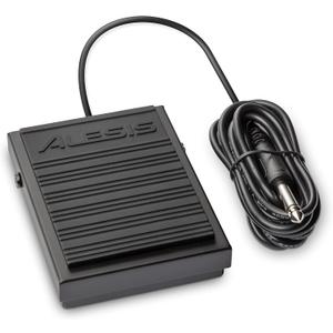 Alesis ASP-1 MKII Universal Sustain Pedal and Momentary Footswitch with 5ft Cable and Non Slip Bottom (black)