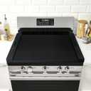 GASHELL Noodle Board Stove Cover with Handles, Multiple Stove Top Cover Board for Electric/Gas Stove Top(Black), GSC-2212
