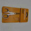 Fiskars Micro-Tip Scissors, SoftGrip Precision Cutting Shears, Titanium Blades, 5"