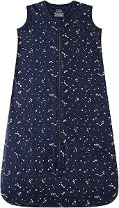 Owlivia Baby Organic Cotton Sleeping Bag with 2-Way Zipper, Organic Cotton Wearable Blanket,Unisex Sleep Sack  Size  12-18 Months