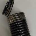 Pair of 130 lbs Heavy Duty Garage Door Extension Springs Stretch Spring,High Precision Electrophoresis Black Coated for Corrosion Resistance,MIN 18000 Cycles for 7ft Garage Door Springs Replacement