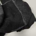 Merino Wool Hiking Socks for Men Women, OEKO-TEX & GRS Certified, Seamless Toe, Terry Cushioned -3 Pairs (Large, Black)