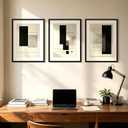 upsimples 17x23 Picture Frame, Wall Decor Poster Frames, Black 1 Pack