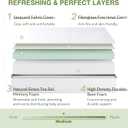 EGOHOME Full Size Memory Foam Mattress, 10 Inch Bed Mattress in a Box with Cooling Green Tea Gel, Relieve Pressure with Medium Firm Support, CertiPUR-US Certified, 75''L x 54''W, White