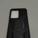 FNTCASE for Samsung Galaxy S21-Ultra Case: Military Grade Rugged Cell Phone Cover with Kickstand | Shockproof TPU Protection Bumper Matte Textured Design for Samsung S21 Ultra Cases 6.8 inches (Black)