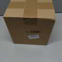 Zubebe 2 Pcs 8" Giant Fillable Christmas Ornaments with Ribbons Oversized Plastic Xmas Balls for Outdoor Lawn Yard Decor, Tree Hanging, Holiday Gifts(Glitter Red)