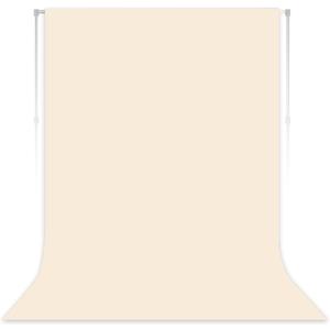 Cream Backdrop for Photoshoot Professional Photo Backdrop Background Curtain for Product Photography Portraits Wedding Party Live Streaming Video Recording 7X10 FT