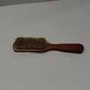 GranNaturals Soft Bristle Hair Brush for Men - Boar Bristle Brush for Styling Beards, Fades, Smoothing Hair and Waves - Natural Wooden Hairbrush