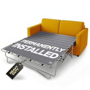 Sleeper Sofa Bed Support Board Queen (54x64) - Permanent Fit
SleeperSaver Permanently Installed, Folds with Frame - Under Mattress Bar Shield for Pull Out Couch, Wood Sofa Bed Board