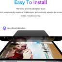 Peslv Privacy Screen Protector for iPad Air 11 Inch (2024-2026, M2 M3 M4), Anti Glare Blue Light Spy Filter Private Cover, High Sensitive Bubble-Free Easy Install Black Security Screen