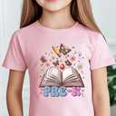 Kids Toddler Boys Girls Back to School Shirt First Day of Preschool T-Shirt Short Sleeve Top
