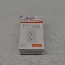 Amazon Basics Smart In-Wall Outlet, Works with Alexa Only, 15 Amps, 2.4 GHz Wi-Fi, No Hub Required, White