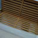 27.6in Shoe Rack with Storage Bamboo Entryway Bench with Drawer & Hooks, 27.6in with coat rack