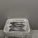 Alpha Living 6 Pack - Disposable Chafing Dish Buffet Set, Half Size Pans, Welded Body Food Warmers for Parties, Fuel Cans Complete Set, Warming Trays (Complete Kit (with Racks))