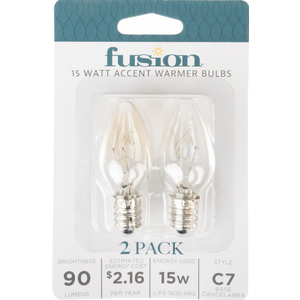 AmbiEscents™ 15-Watt Candle Warmer Replacement Bulbs
2 ct