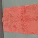 Bathroom Rugs Non Slip 24"x16", Absorbent Bath Mats Quick Dry, Shaggy Microfiber Bath Rugs, Extra Soft Plush, Machine Washable Bath Mats for Bathroom Floor, Tub and Shower, Pink