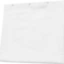 Pure White Thickened Shower Curtain Plain Curtain Easy Installation Modern Design for Bathroom Decor