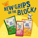 Earth's Best Organic Melty Hoops, Bite-Sized Snacks for Babies 8 Months and Up, Strawberry and Mango, 0.70 Ounce Bags (Pack of 4)