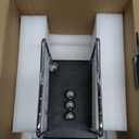 WXBRMCRY Fun Science Physics Toys Black Large Newton's Cradle Pendulum Balance Balls 5 Beads Perpetual Motion Desk Toy Wooden Base Balance Balls for Office and Desk Decorations