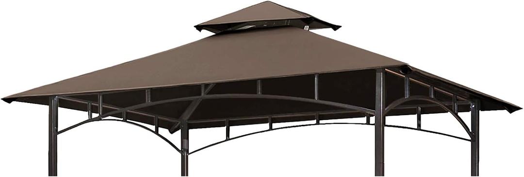Eurmax USA High Performance Grill Gazebo Canopy Replacement Cover 5x8 BBQ Shelter TopCoffee