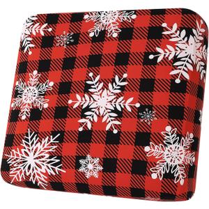 Smiry Printed Couch Cushion Covers, Stretch Soft Couch Covers for Sofa, Washable Non-Slip Sofa Slipcover Furniture Protector for Indoor and Outdoor (1 Pack, Burgundy)