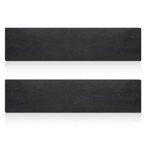 Rocaris 2 Pcs 6 X 24 X 1/4 Inch A36 Steel Plate Hot Rolled, Steel Base Plate for Construction Boards, Structure Support, Weldable Square and Industrial