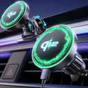 LISEN for Qi2 Car Charger [Pro with Higher Charge Speed],Super Fast Magnetic Car Phone Holder, Qi2 MagSafe Charger Mount for iPhone 17 Pro Max Plus Air 16 15 14 13, Samsung S25/24 with MagSafe Case