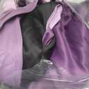 Yakamok Purple 100% Blackout Curtains for BedroomOmbre Room Darkening Curtains for Living Room Grommet Window Curtains 84 inches Long,Thermal Insulated Gradient Curtains & Drapes,2 Panels,52x84 inch