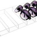 MyGift Acrylic Sunglass Organizer, Glasses Holder, Sunglass Holder, Eyeglass Case Storage, Display Tray Drawer, Eyewear, Jewelry, Makeup