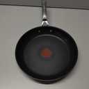 T-Fal x Jamie Oliver Nonstick Coated Stainless Steel Pans 9.5" & 11", Induction Compatible, Oven Safe up to 500F, Chef's Stainless Steel Skillet, Frying Pan, Silver