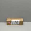 Nieifi Spice Rack Wall Mount, 4 Pack, Clear, Screw or Adhesive Installation, Spice Rack Organizer for Your Kitchen Cabinet or Pantry Door