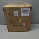 2 Pack Automatic Cat Feeder and Water Dispenser in Set Pet Food Bowl for Small Medium Dog Pets Puppy Kitten Big Capacity 1 Gallon x 2 (Cream)