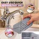 Magic Cleaning Sponges, Advanced Moisture Dusting Sponges for Trim, Air Vents, Overhead Fans & Spider Webs, Dust-Lock Multi-Purpose Cleaner for Glass, Walls, Window Blinds & Home Dusting (2-Pack)