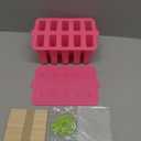Homemade Popsicles Molds, Food Grade Popsicle Molds for Kids, 10 Cavity Non-BPA Silicone Ice Pop Maker, Reusable Silicone Popsicle Molds with 50 Stick, 50 Bags, Funnel (Pink)